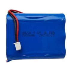 Losse accu - LiFeP04 Lithium - 9,6V - 1500mAh - 14.4Wh - 70x55x20mm | MP100031 | <ul class="list-style -check">
<li>Lithium accu (18650)</li>
<li>9,6V</li>
<li>14,4W</li>
</ul>