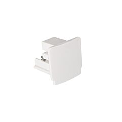 Eindkap voor spanningsrail 3-fase - Wit | MP150044W | <ul class="list-style -check">
<li>Voor 3-fase rail</li>
<li>Wit</li>
</ul>