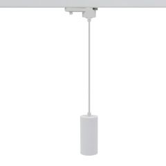 LED Rail Hanglamp met vervangbare GU10 - 1-fase - Wit | MP150060W