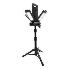LED Werklamp - Four Head - 4x30W - 14000Lm - 5m kabel - Inklapbaar | MP160031 | <ul class="list-style -check">
<li>14000 Lumen</li>
<li>Warm wit/Wit/Koelwit</li>
<li>3-staps dimbaar</li>
</ul>