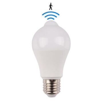 LED E27 lamp met bewegingssensor - 6W - 3000K | MP012746