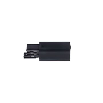 Voedingsconnector voor 3-fase spanningsrail - Zwart - Links | MP150042ZL