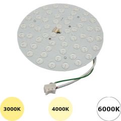LED Plafonnière lamp - CCT - 20 Watt - Magnetische LED module | MP170012 | <ul class="list-style -check">
<li>2400 Lumen</li>
<li>Warm wit/Wit/Koelwit</li>
<li>Ø180mm</li>
</ul>